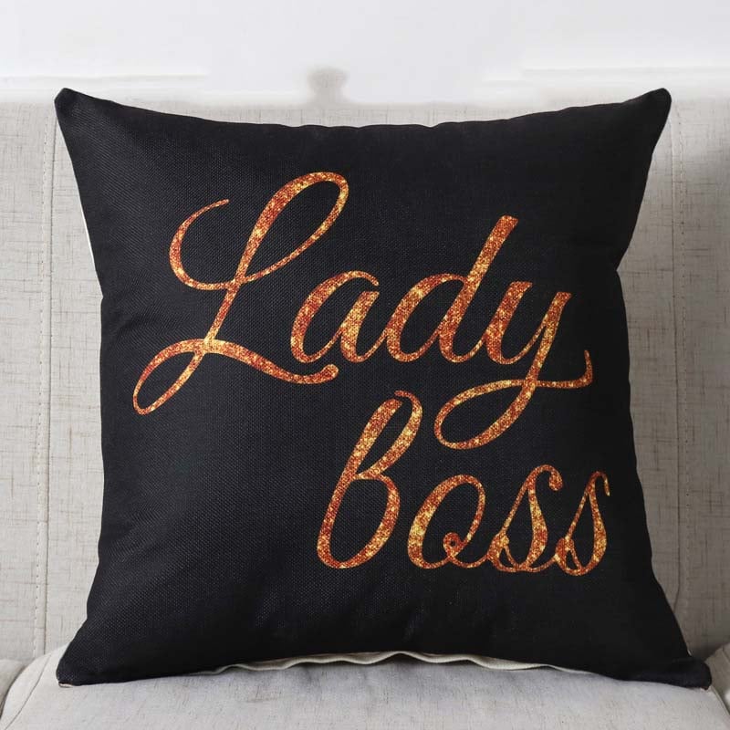Geometric Retro Throw Pillowcase – Linen & PP Cotton, 4 Styles (18"×18" / 45×45cm)