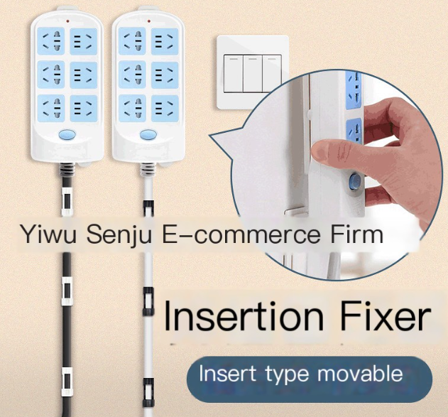Multi-Functional Wall-Mounted Cable Management Holder