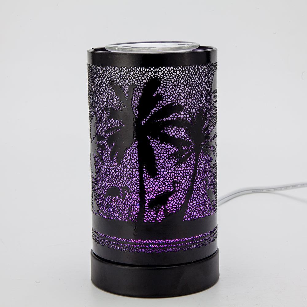 Palm Tree LED Color-Changing Electric Fragrance Oil Warmer