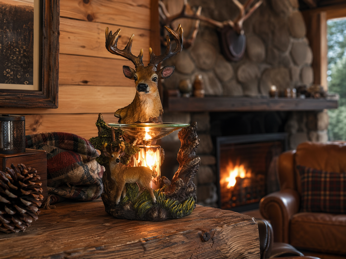 Deers Poly-Resin Oil Warmer