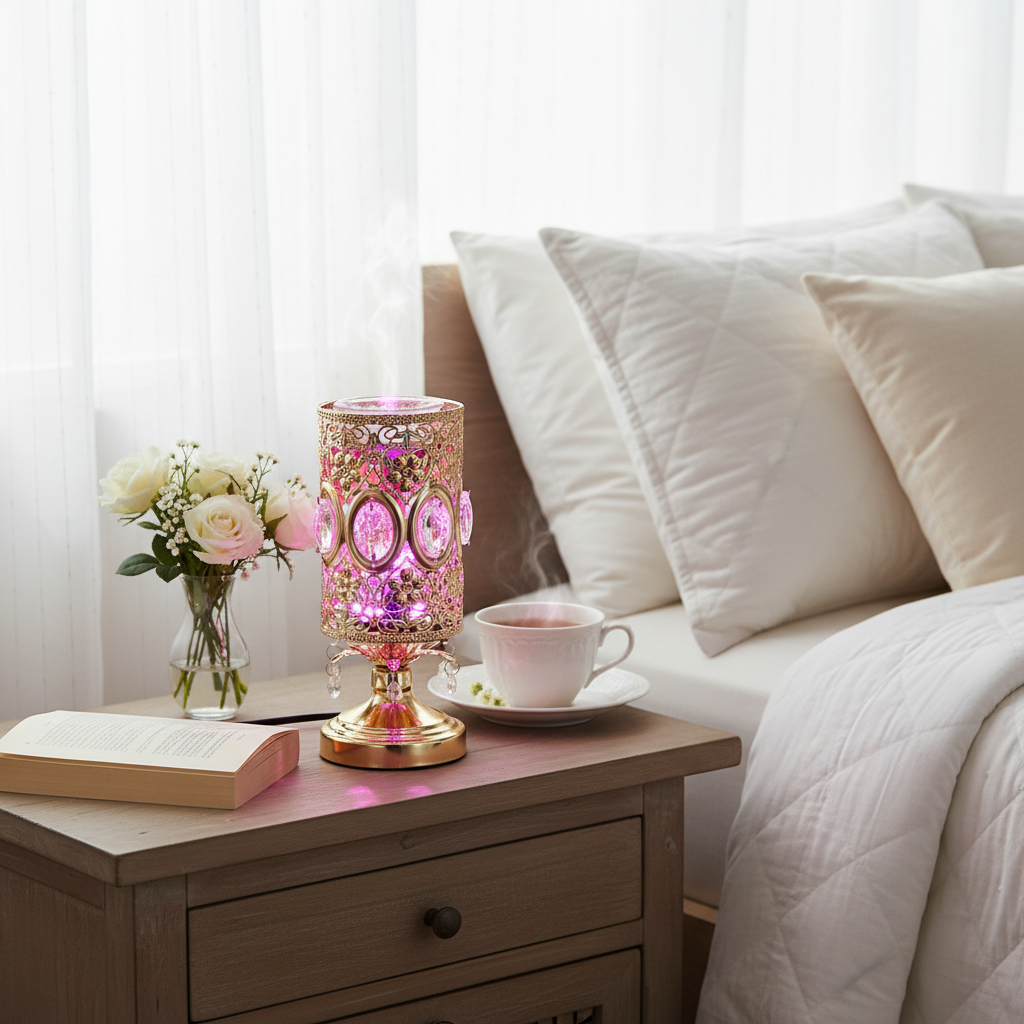 Bedroom Nightstand Scene