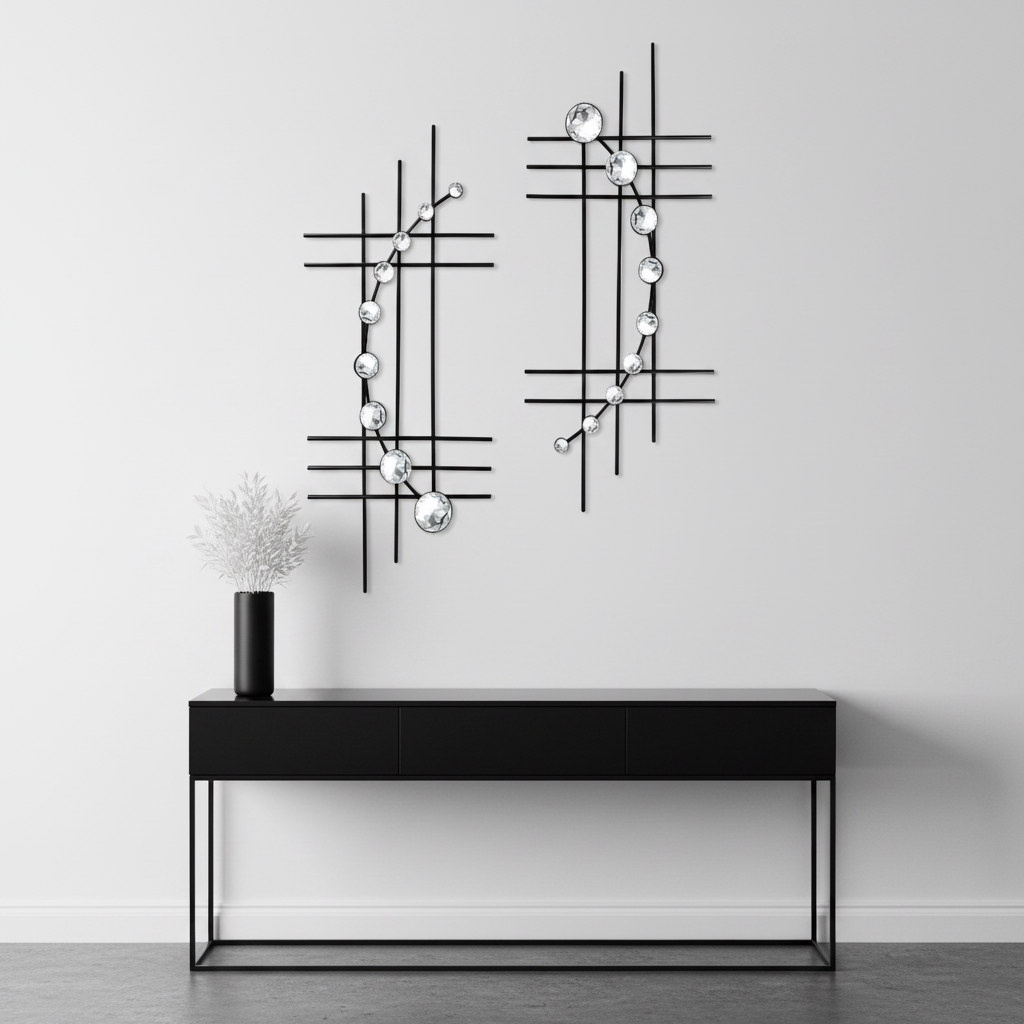 Black and White Decor Scene