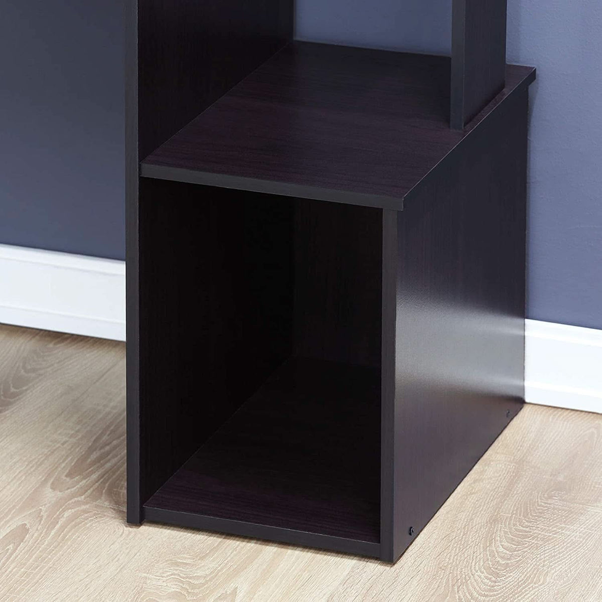Multipurpose Home Office Writing Desk — Dark Walnut