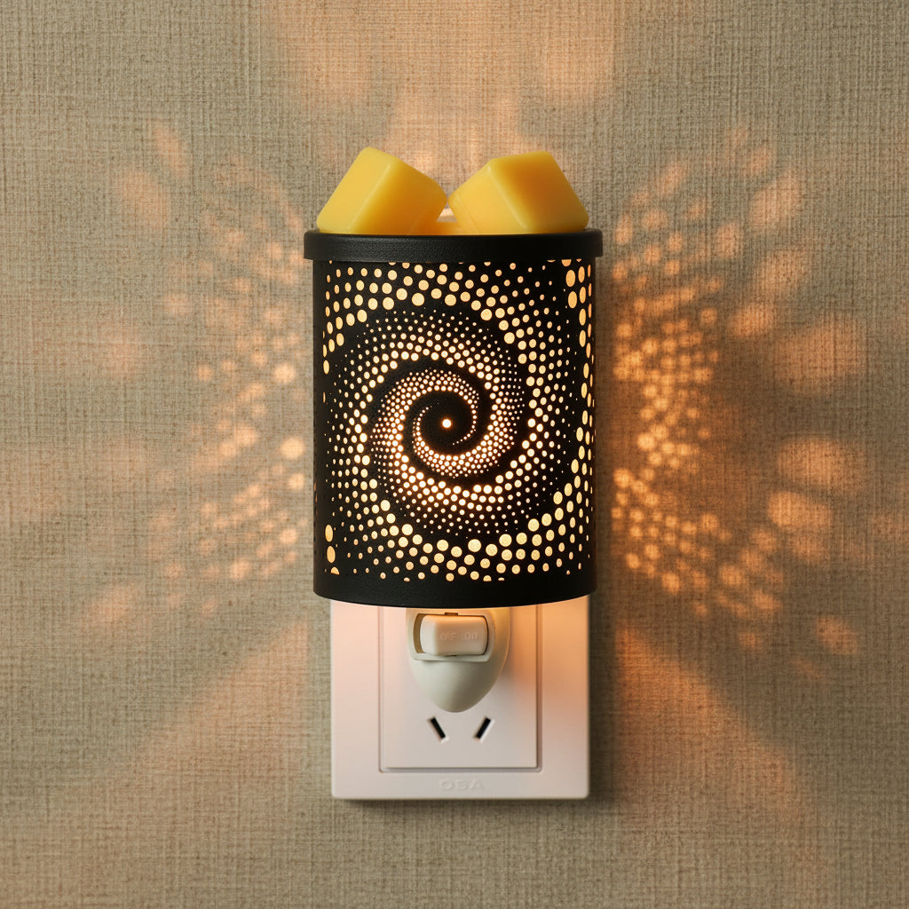 Plug-In Fragrance Oil - Wax Melt Warmer & Night Light  for Home & Office