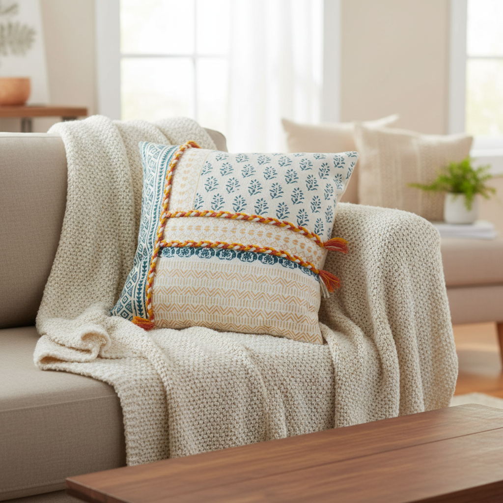 Nordic Bohemian Pillow for Bed and Sofa Decor