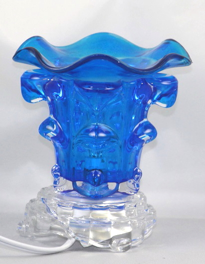 Crystal Glow Fragrance Oil Warmer & Night Light | 5 Colors to Choose From