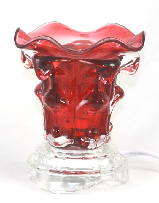 Crystal Glow Fragrance Oil Warmer & Night Light | 5 Colors to Choose From