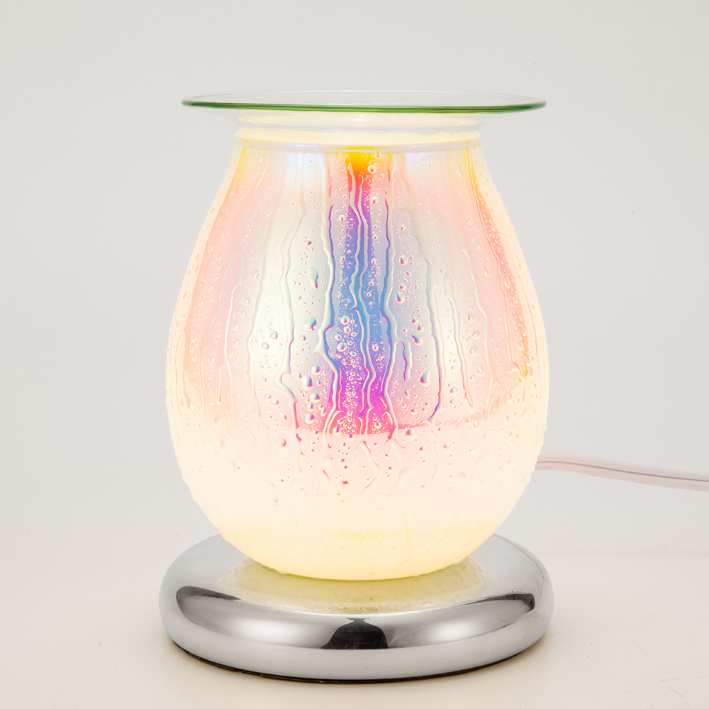White Drizzles Touch Oil Warmer & Night Light
