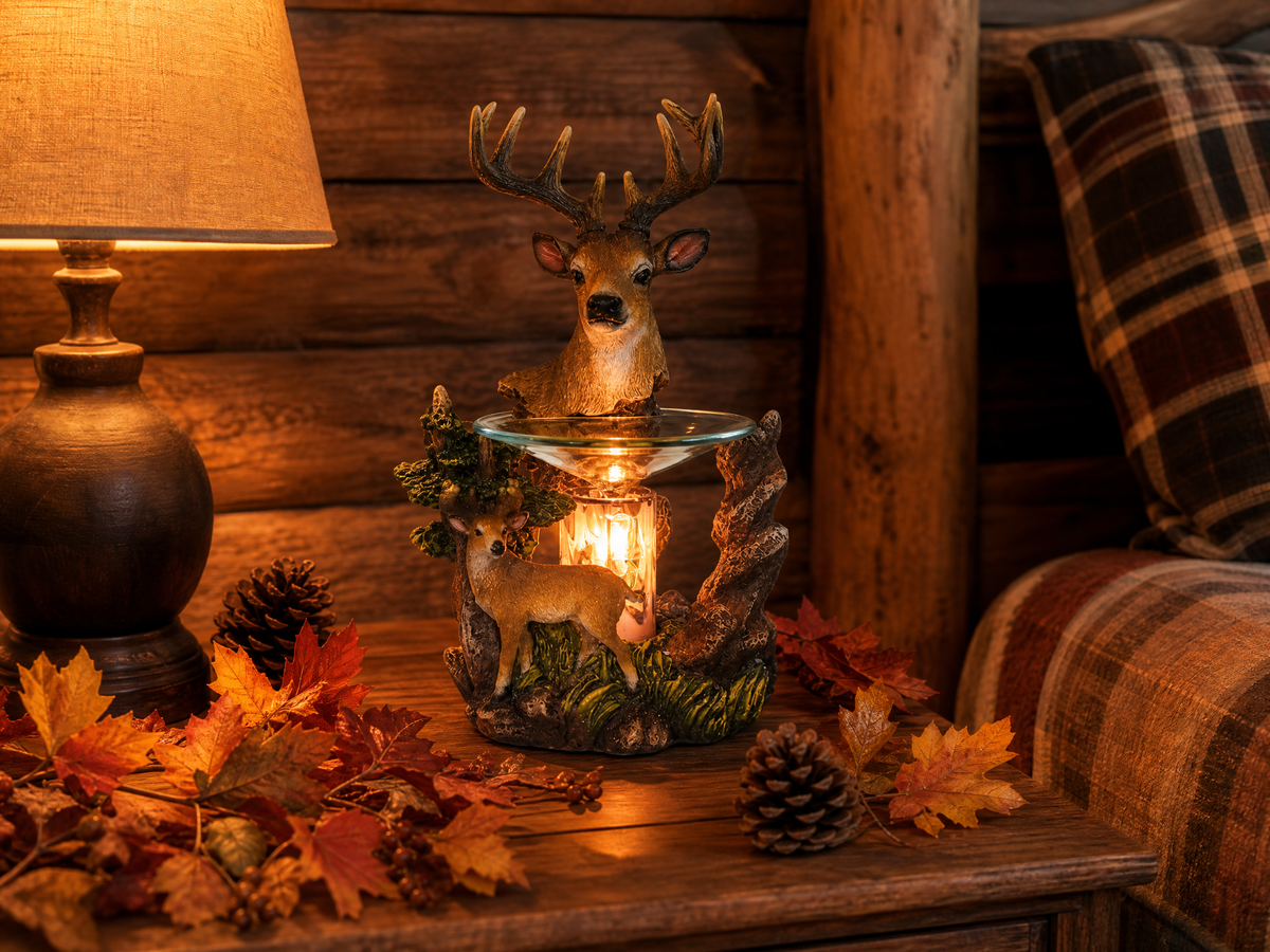 Deers Poly-Resin Oil Warmer