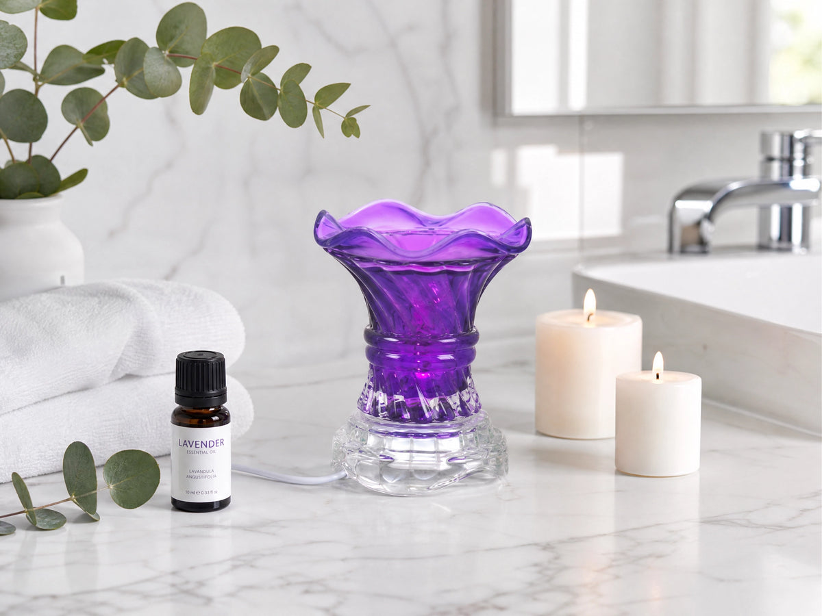 Purple Warmer - Spa Scene